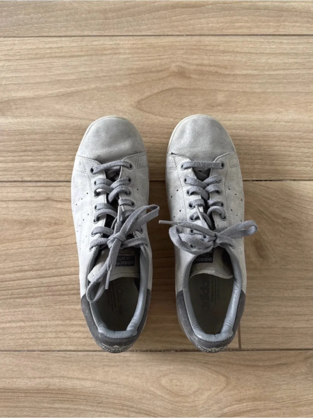 Adidas Stan Smith Men's Suede Gray Low Top Sneakers Streetwear Going Out